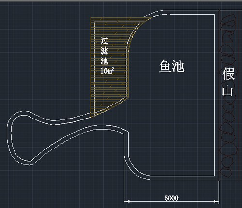 湖北邵总在原池上设计景观水处理系统