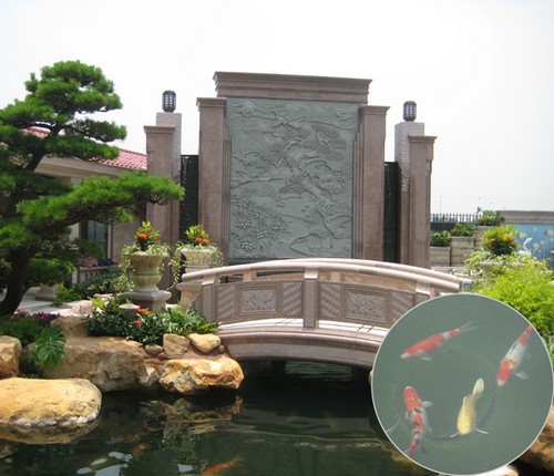 南海一小区采用了小区景观水处理方案