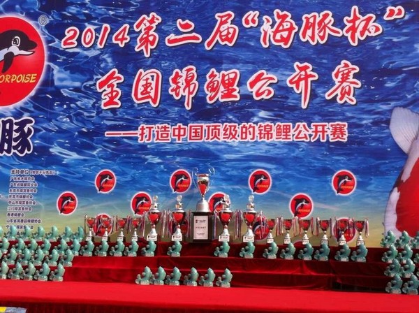 金碧林景观水处理参加了2014江门海豚杯