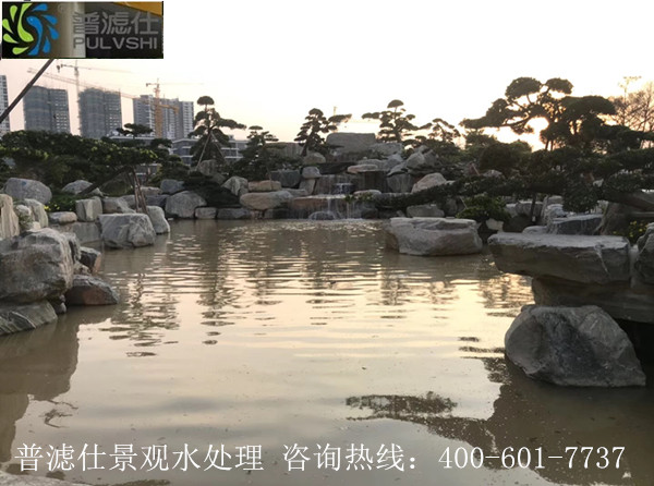 惠州碧桂园潼湖科技小镇景观水处理